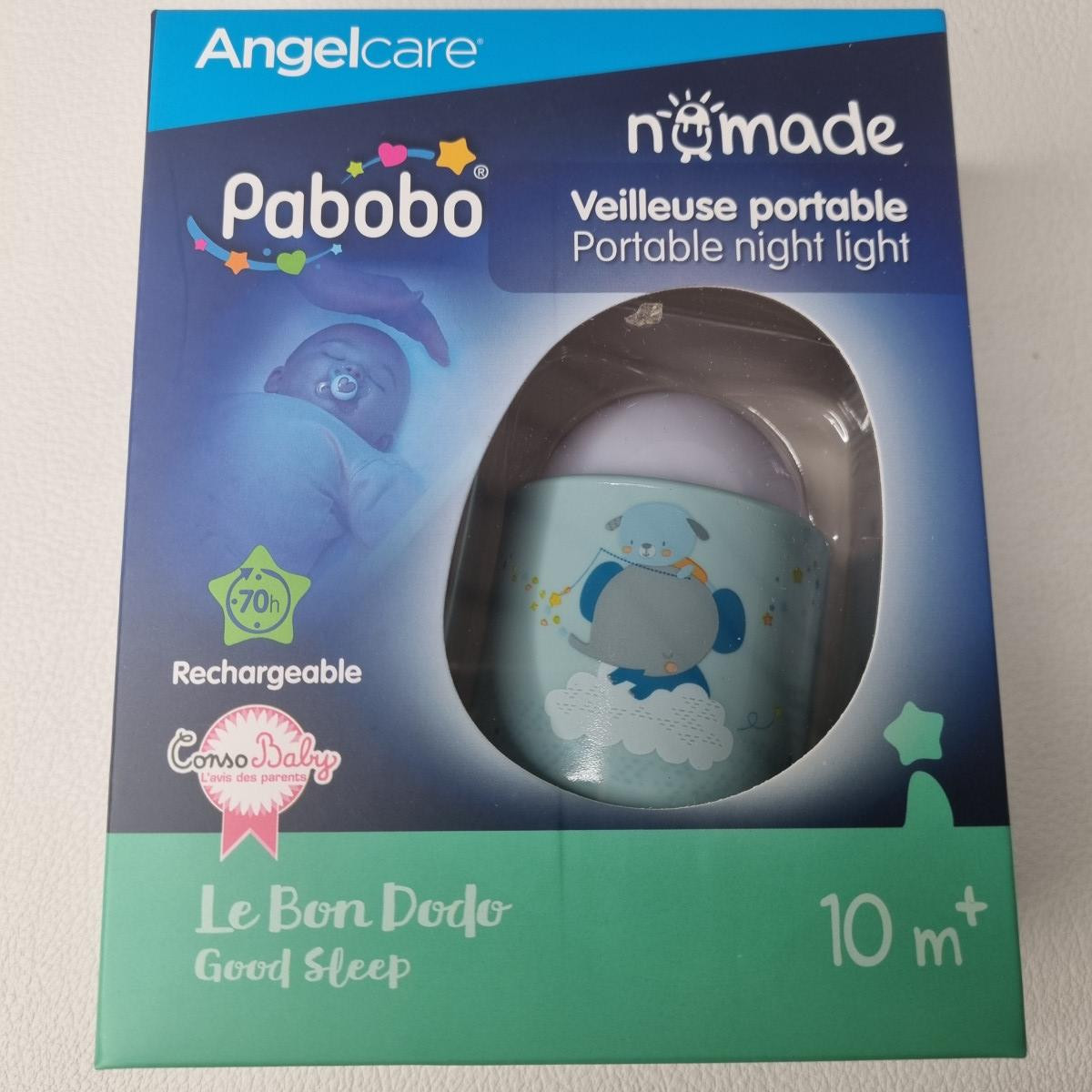 Veilleuse portable Pabobo bleu - Boutique Toup'tibou
