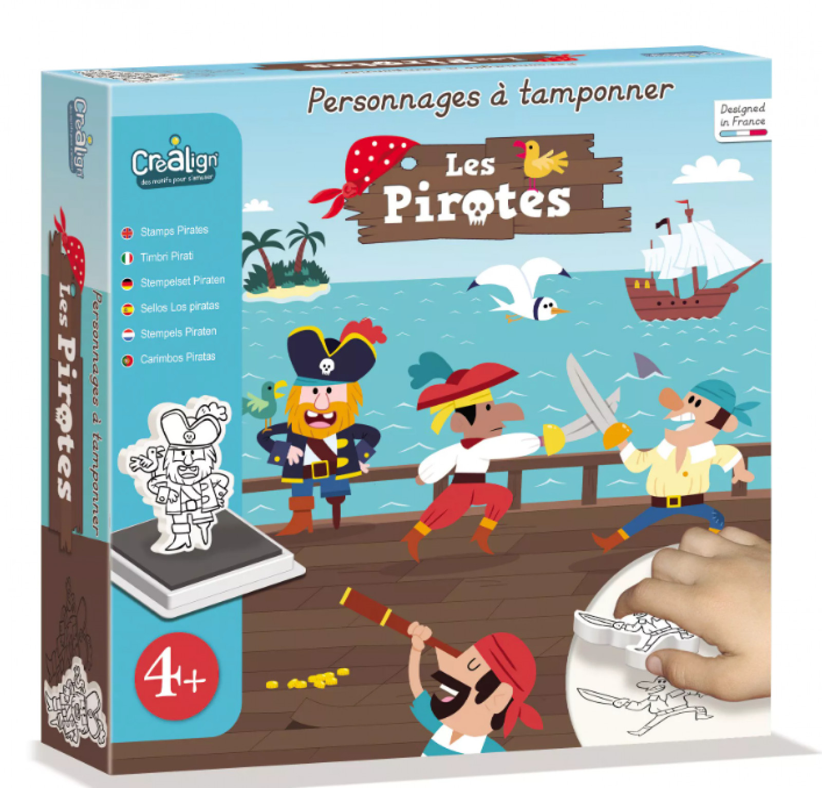 Personnages à tamponner - Les pirates - photo 6