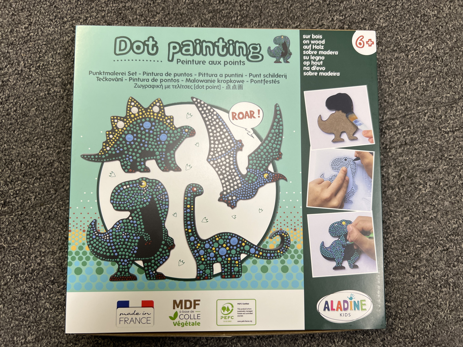 Coffret Dot Painting Dino - photo 7