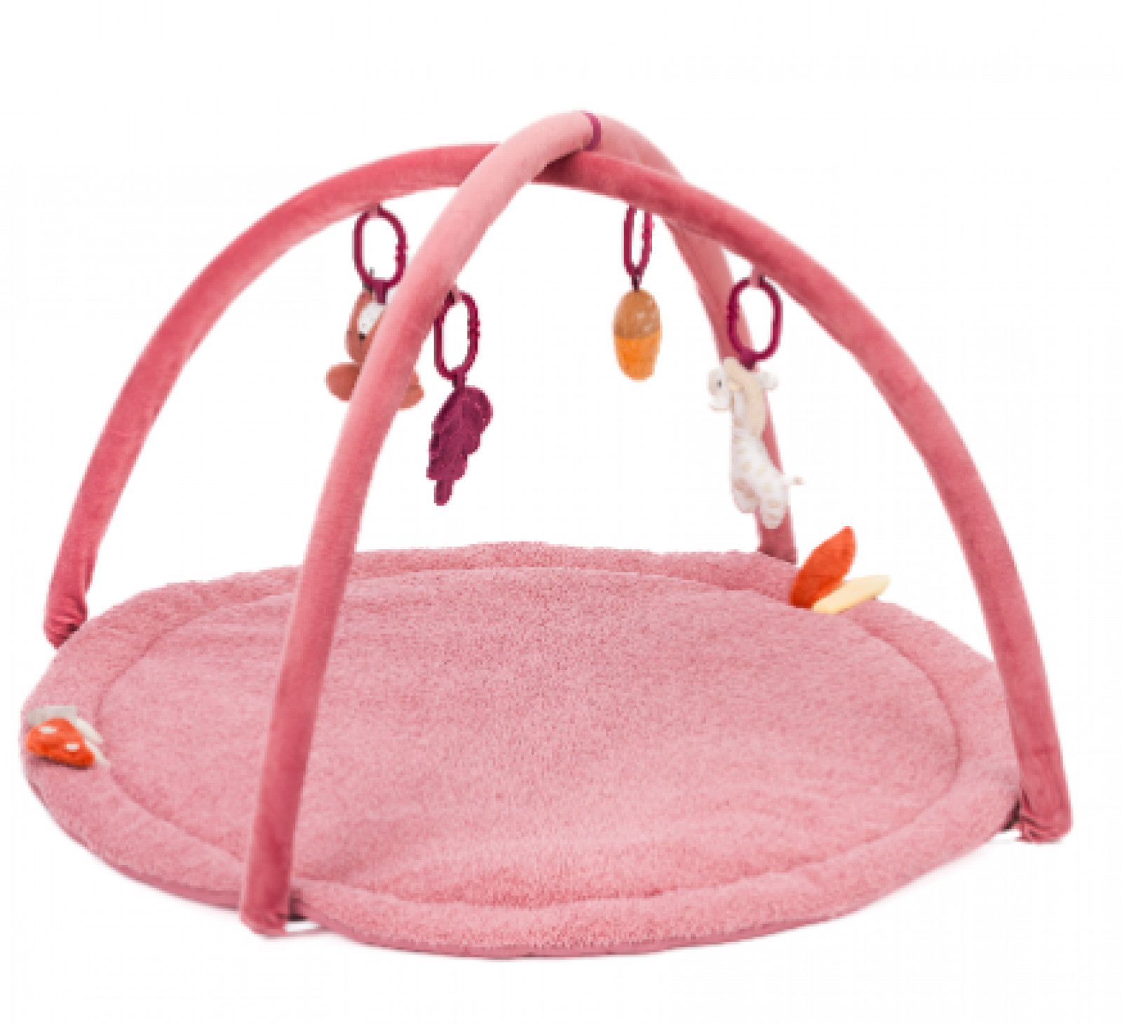 Tapis d eveil Animaux rose - 75369 - photo 6