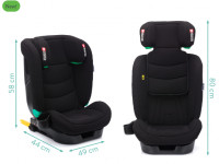 Rehausseur isofix I-Size 100-150cm noir BFL202-06 - photo 8