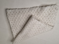 Couverture crochet blanc - photo 7