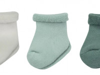 Lot de 3 paires de chaussettes 0-6M Ton de vert - photo 7