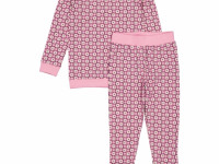 Pyjama Puck rose et blanc fleurs W24 - photo 9