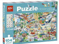 Puzzle d observation 104pcs - La Ville - +5ans - photo 7