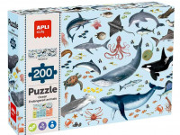 Puzzle animaux marins menaçés 200pcs +5-6 ans - photo 7