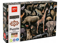 Puzzle animaux savane menaçés 200pcs +5-6 ans - photo 7